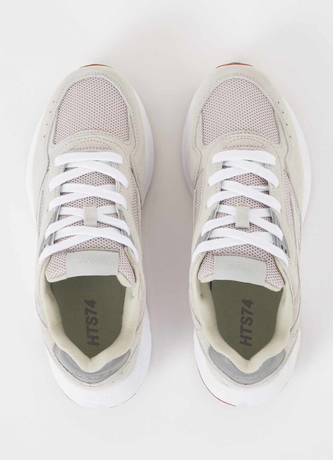 Hi-Tec HTS Shadow RGS sneaker met suède details - detail 4 lichtgrijs