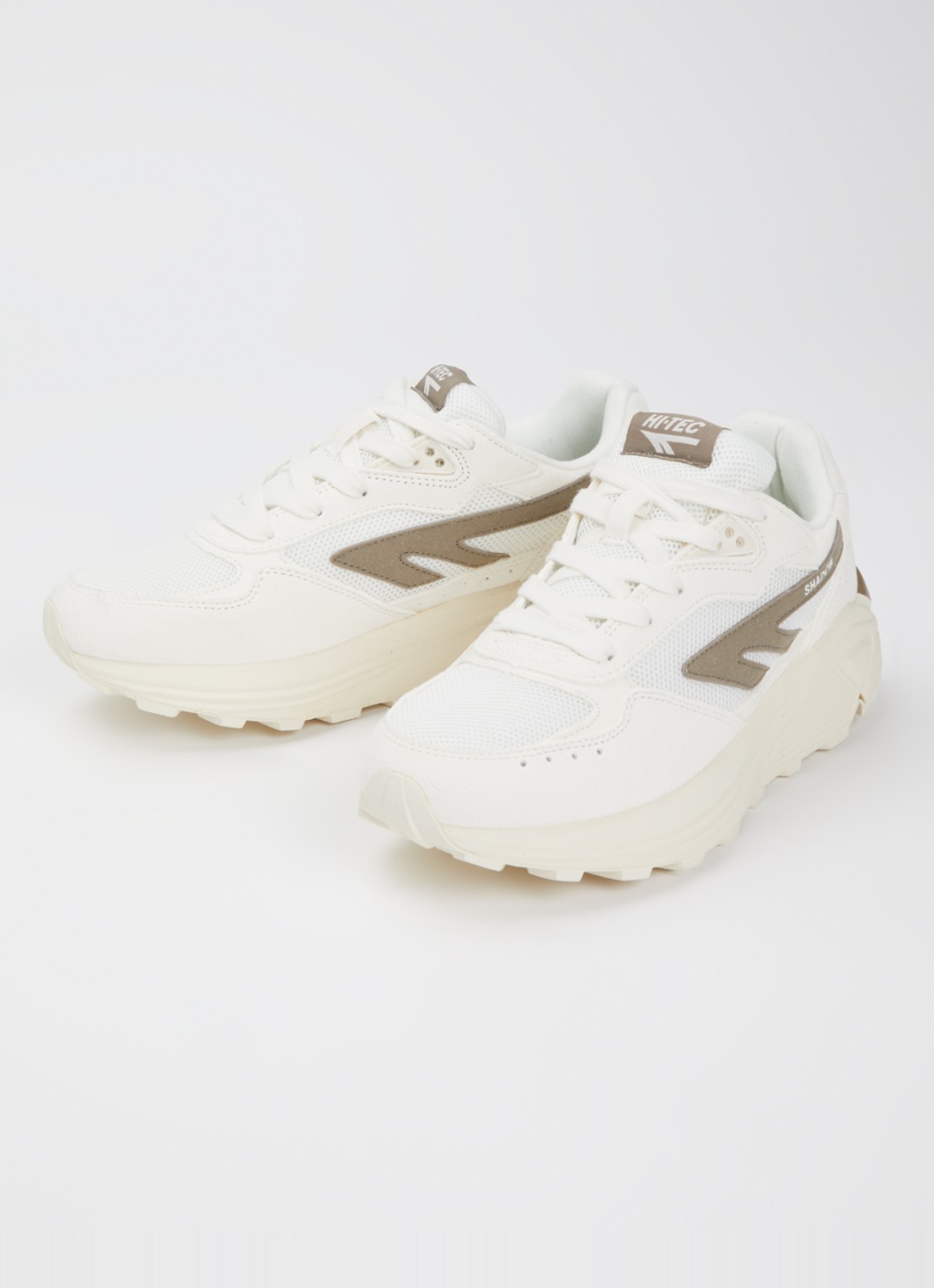 Hi-Tec HTS Shadow RGS sneaker met suède details - detail taupe