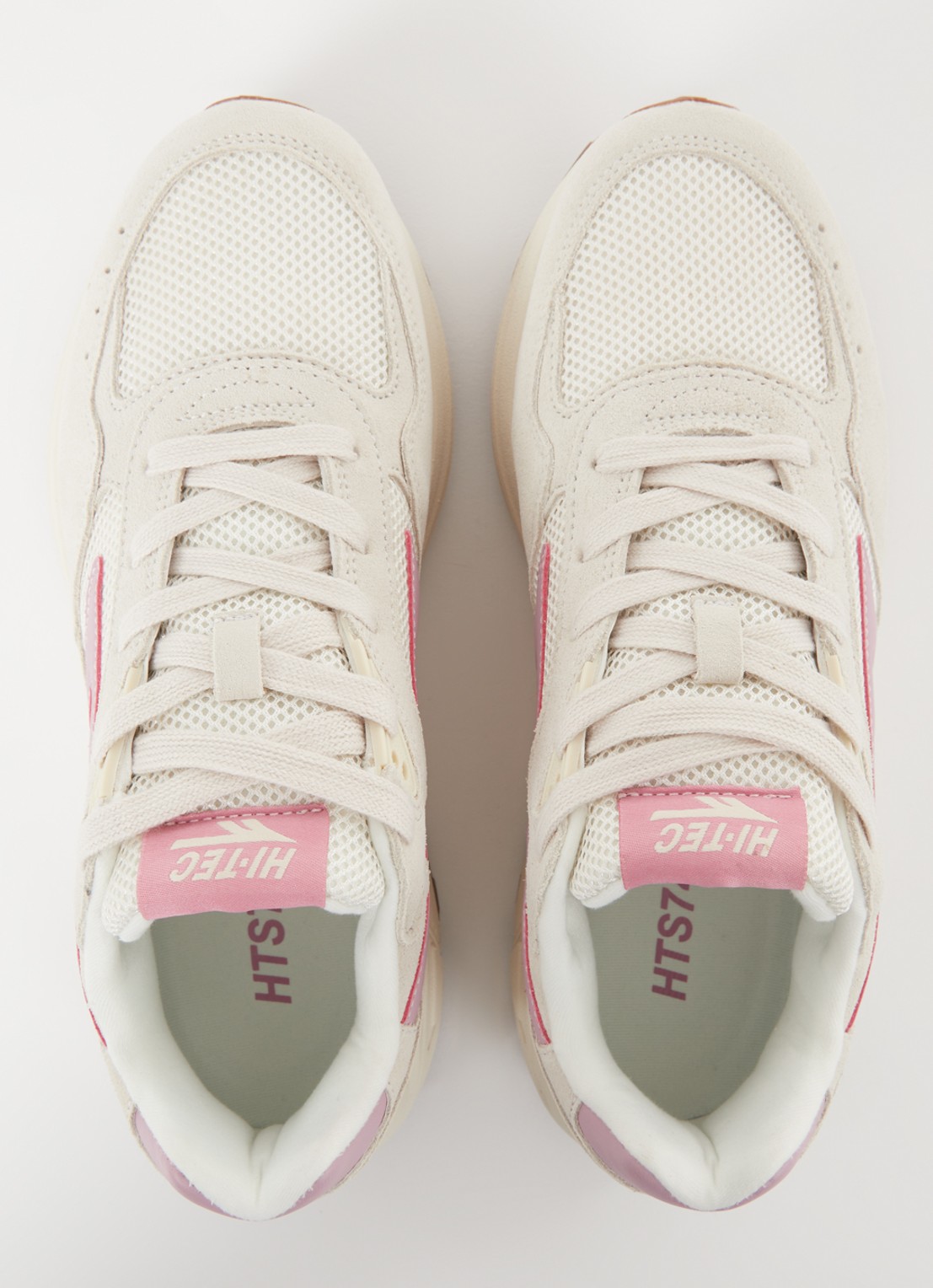 Hi-Tec HTS Shadow RGS sneaker met suède details - detail 2 lichtroze