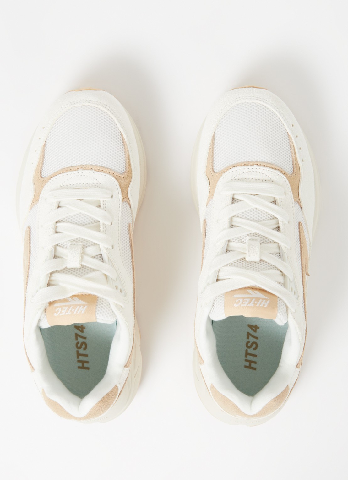 Hi-Tec HTS Shadow RGS sneaker met suède details - detail 4 creme