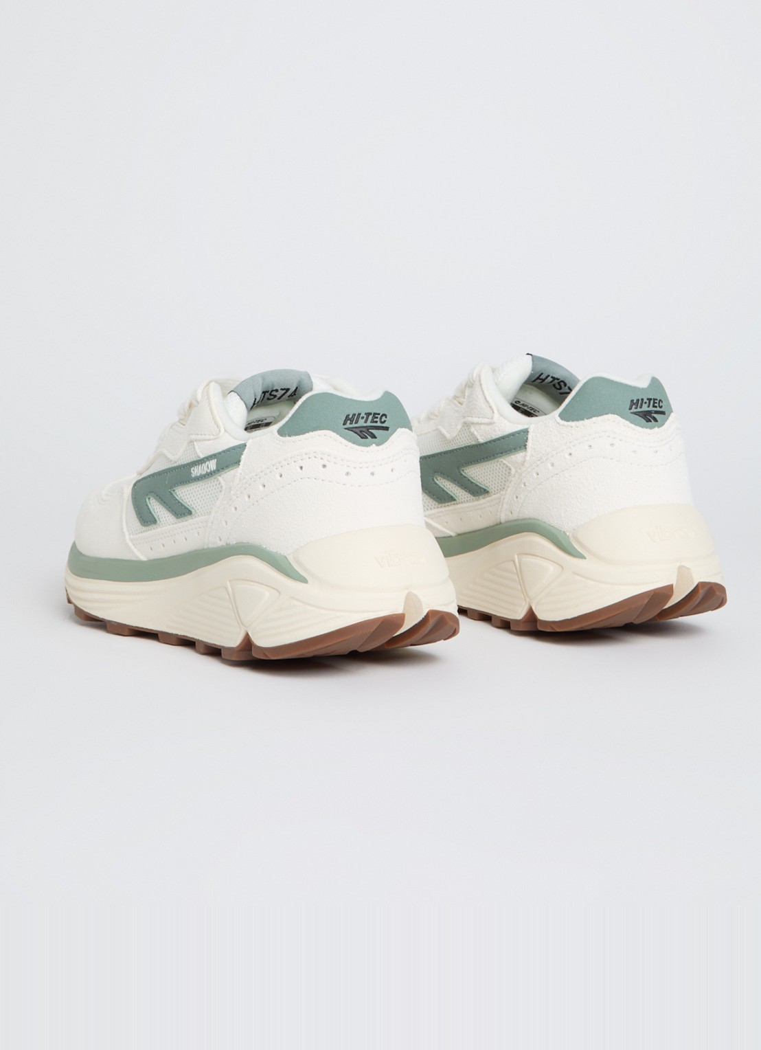 Hi-Tec HTS Shadow RGS sneaker met suède details - achterkant 6 groen