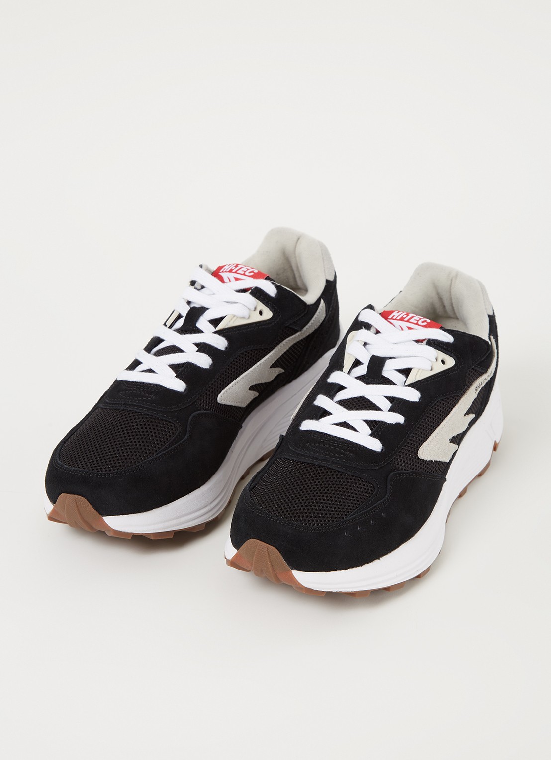 Hi-Tec HTS Shadow RGS sneaker met suède details - detail zwart