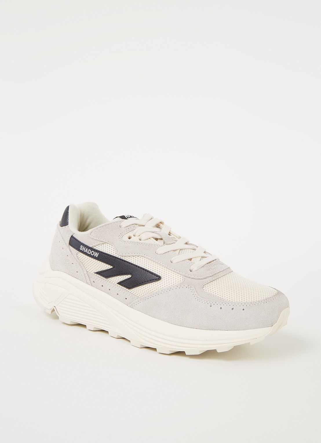 Hi-Tec HTS Shadow RGS sneaker met suède details - voorkant lichtgrijs