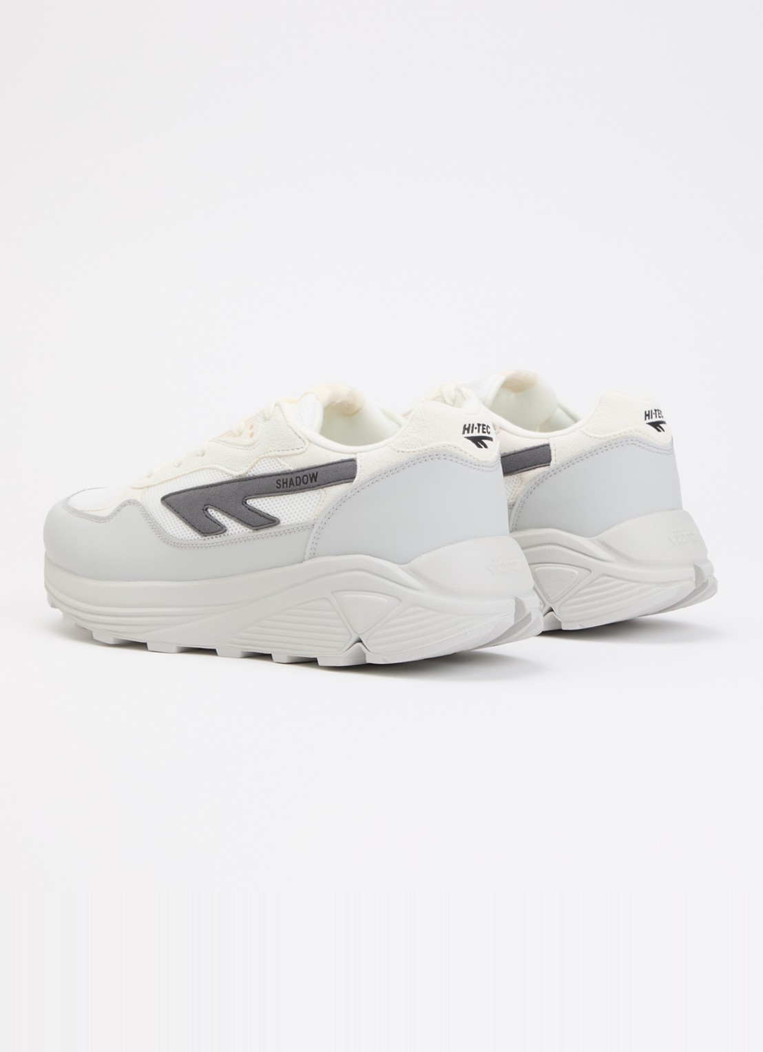 Hi-Tec HTS Shadow RGS sneaker met suède details - achterkant 2 ivoor