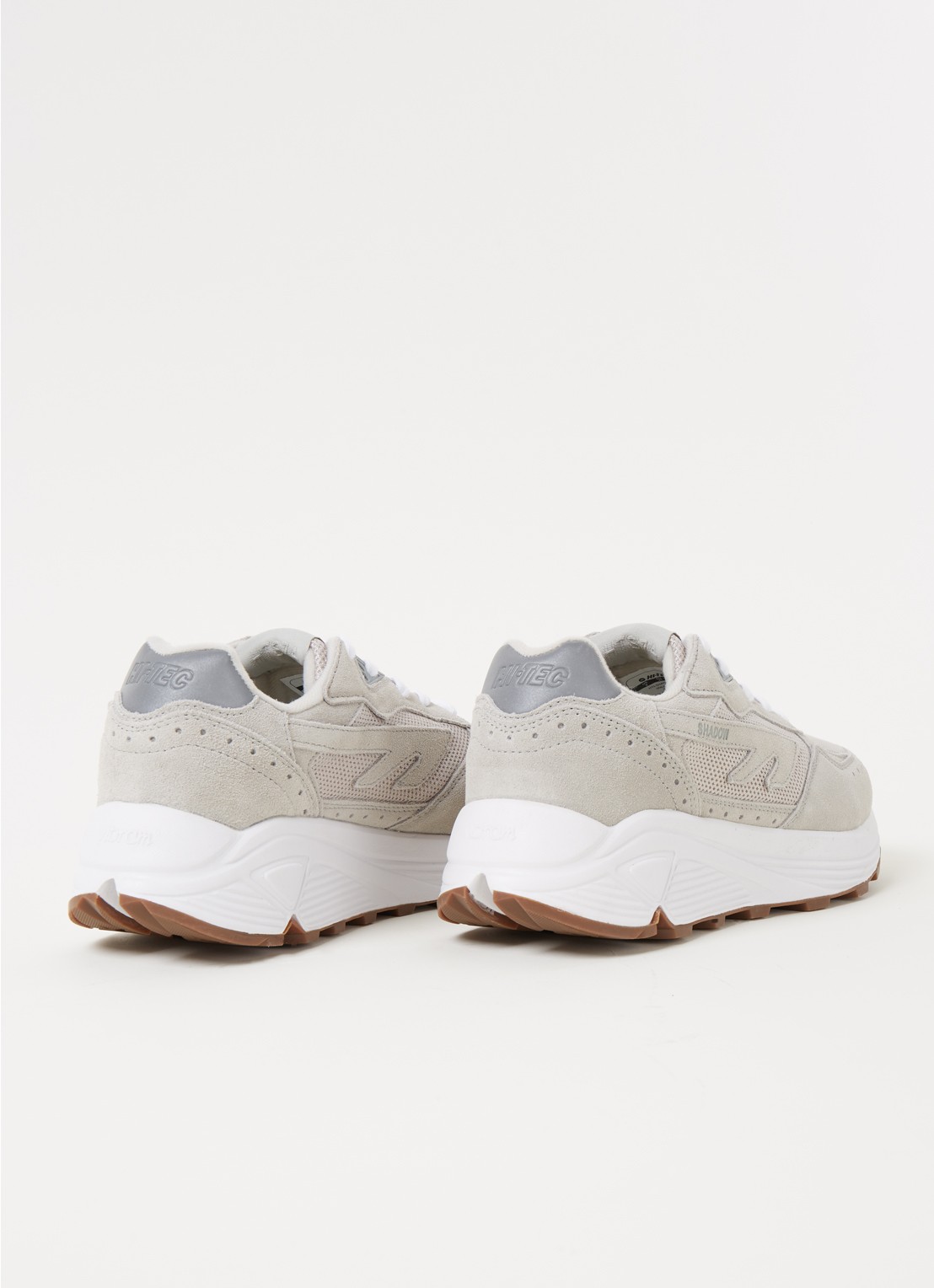 Hi-Tec HTS shadow RGS sneaker met suède details - detail 2 lichtgrijs