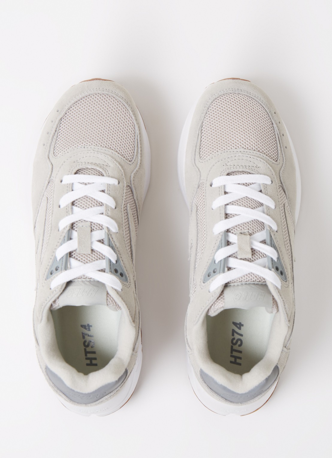 Hi-Tec HTS shadow RGS sneaker met suède details - detail 3 lichtgrijs