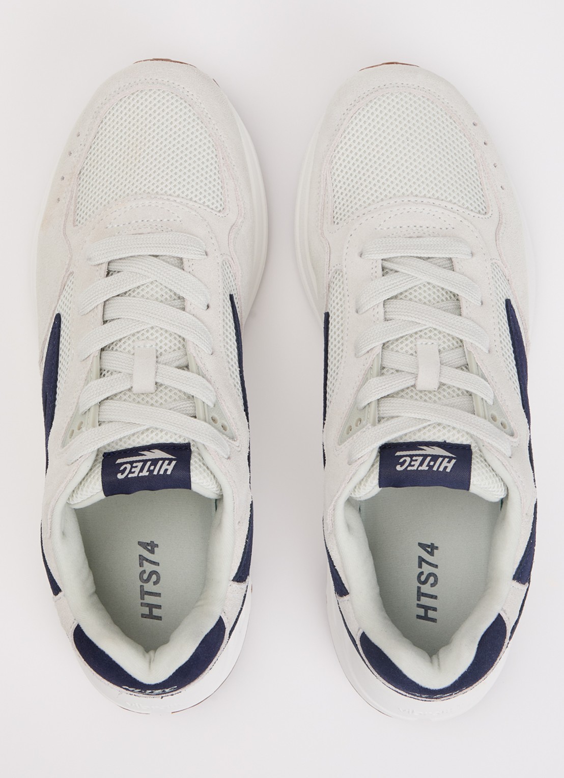 Hi-Tec HTS shadow RGS sneaker met suède details - detail 2 donkerblauw