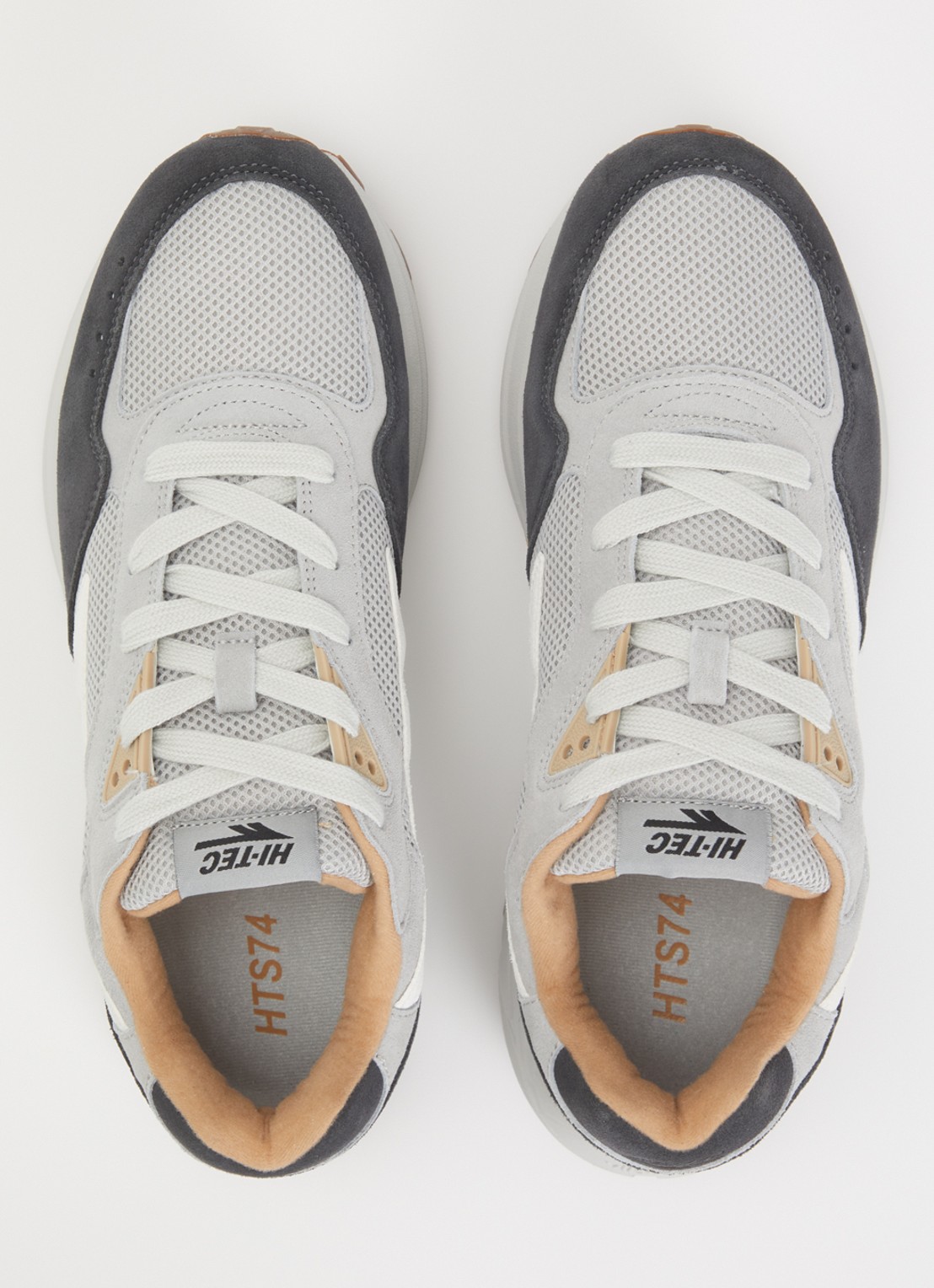 Hi-Tec HTS shadow RGS sneaker met suède details - detail 3 grijs