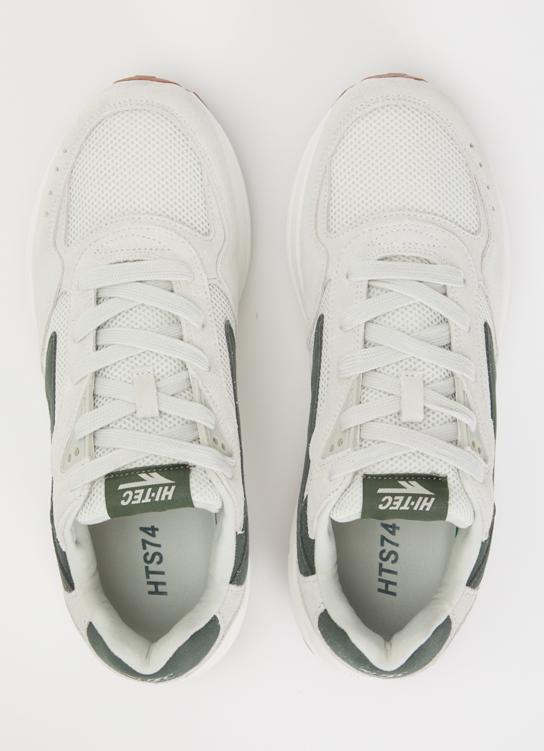 Hi-Tec HTS shadow RGS sneaker met suède details - detail 2 creme