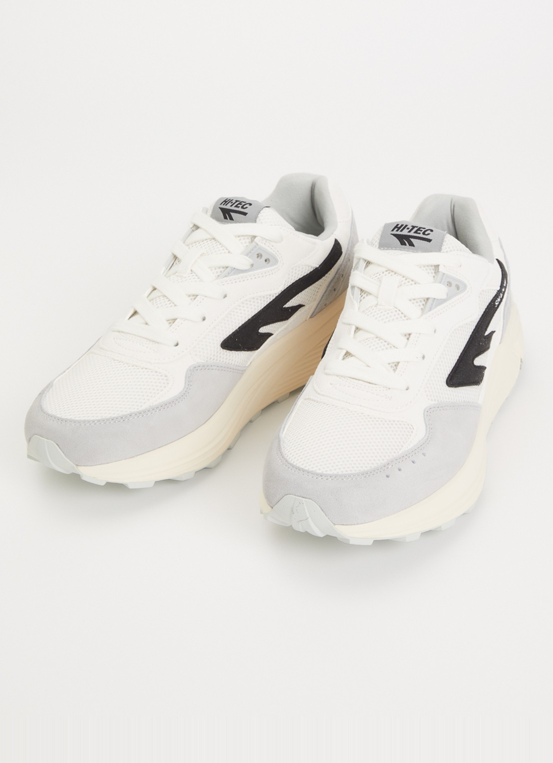 Hi-Tec HTS shadow RGS sneaker met suède details - detail 2 blauwgrijs