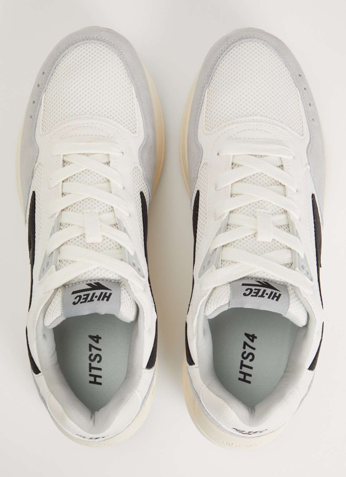 Hi-Tec HTS shadow RGS sneaker met suède details - detail 3 blauwgrijs