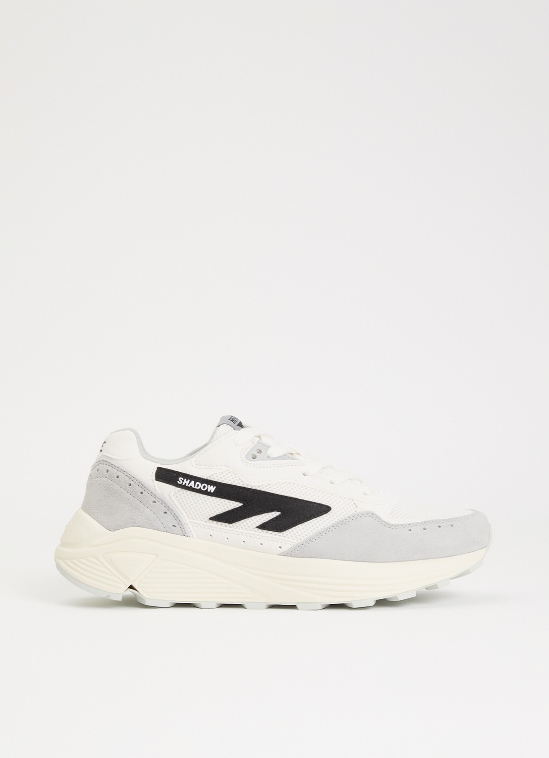 Hi-Tec HTS shadow RGS sneaker met suède details - voorkant blauwgrijs