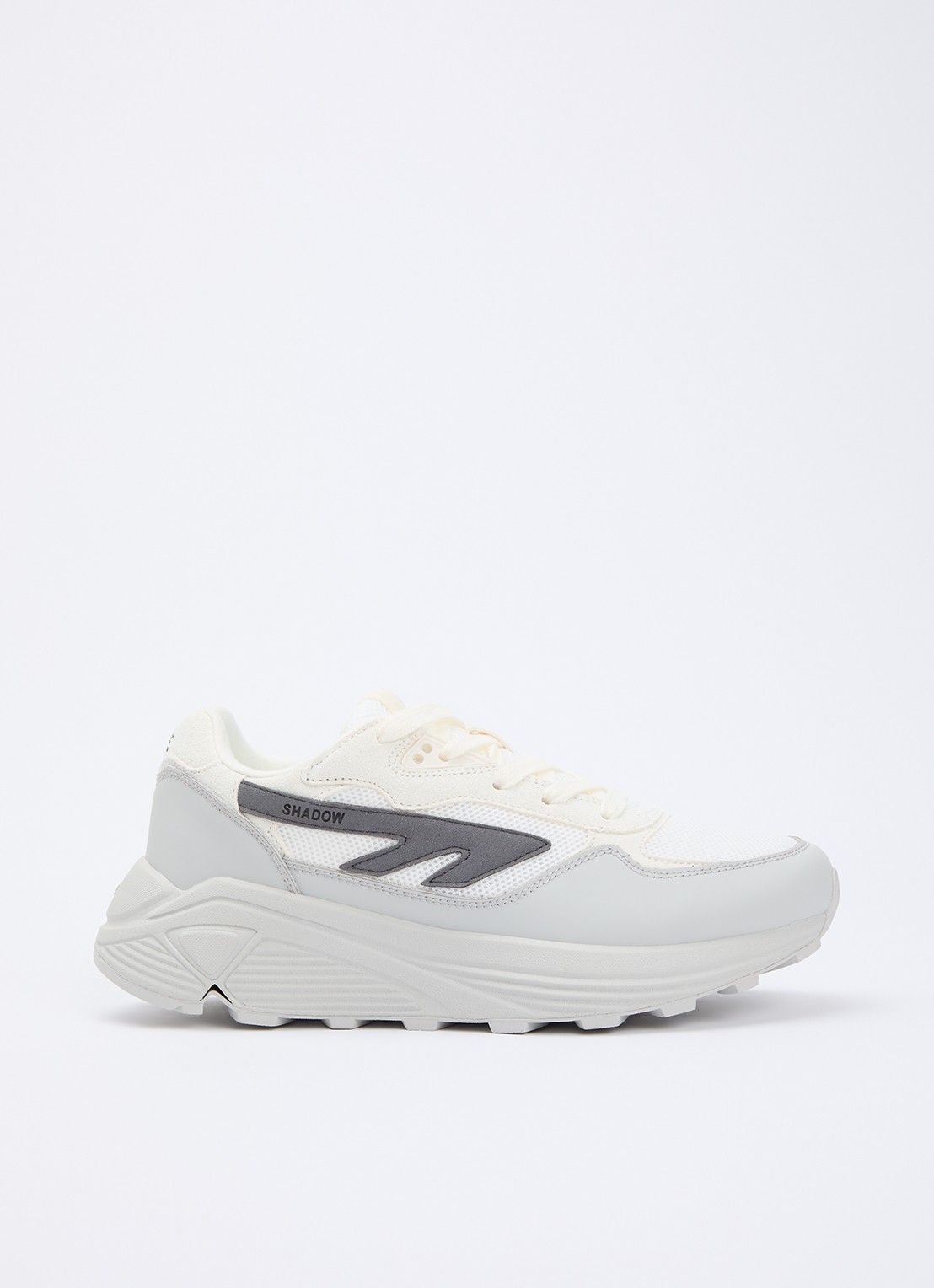 Hi-Tec HTS Shadow RGS sneaker van mesh met details van leer - voorkant 2 wit