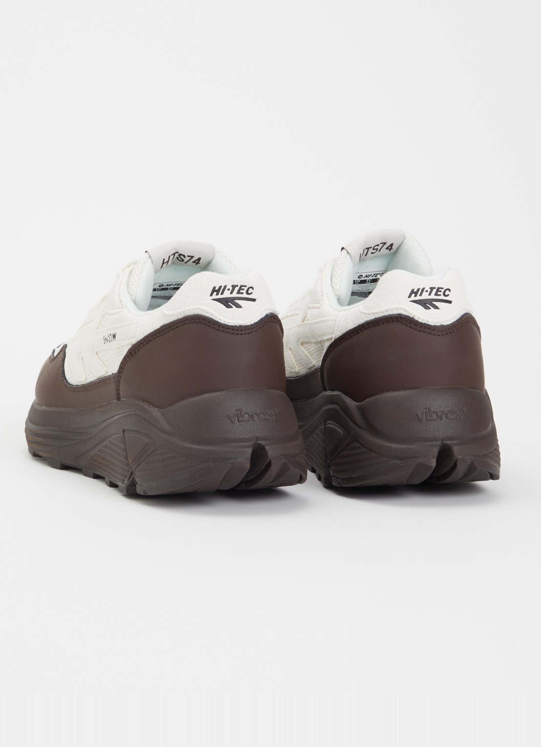 Hi-Tec HTS shadow RGS sneaker van mesh met details van suède  - achterkant 2 bruin