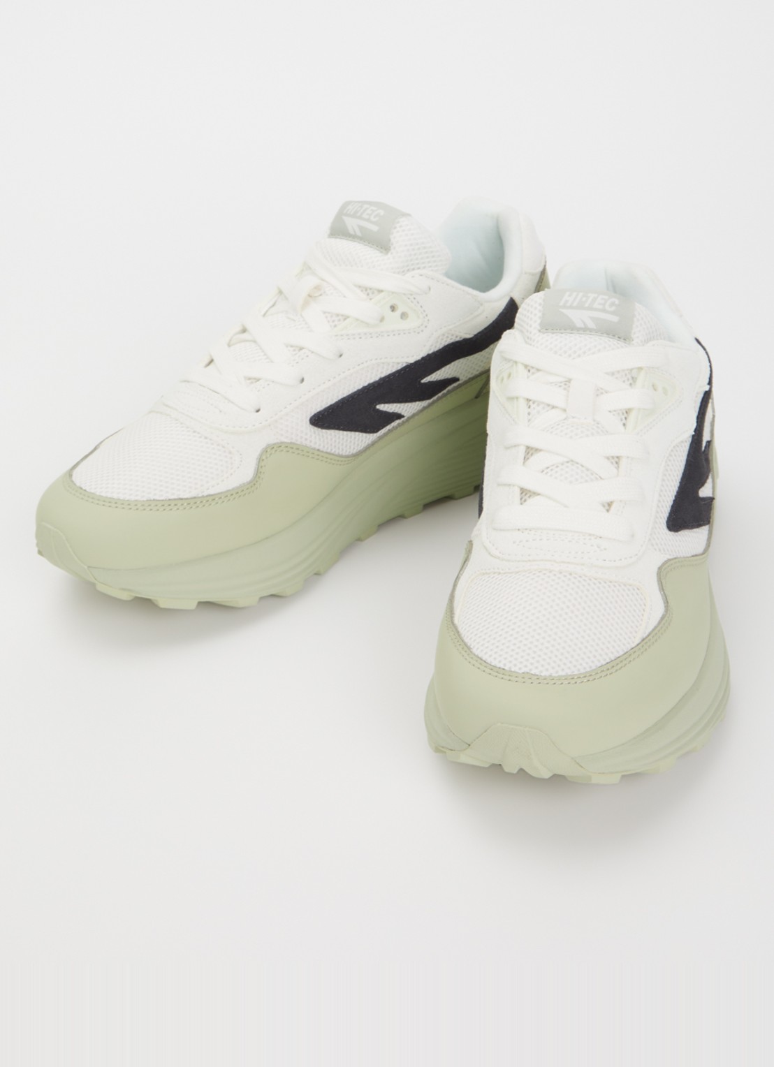 Hi-Tec HTS shadow RGS sneaker van mesh met details van suède  - detail 2 beige