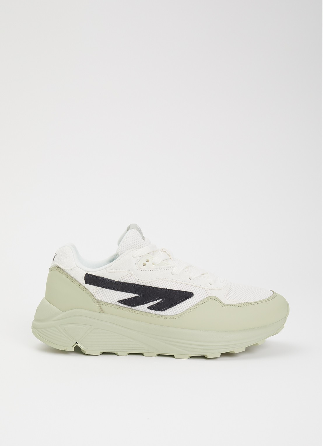 Hi-Tec HTS shadow RGS sneaker van mesh met details van suède  - voorkant beige