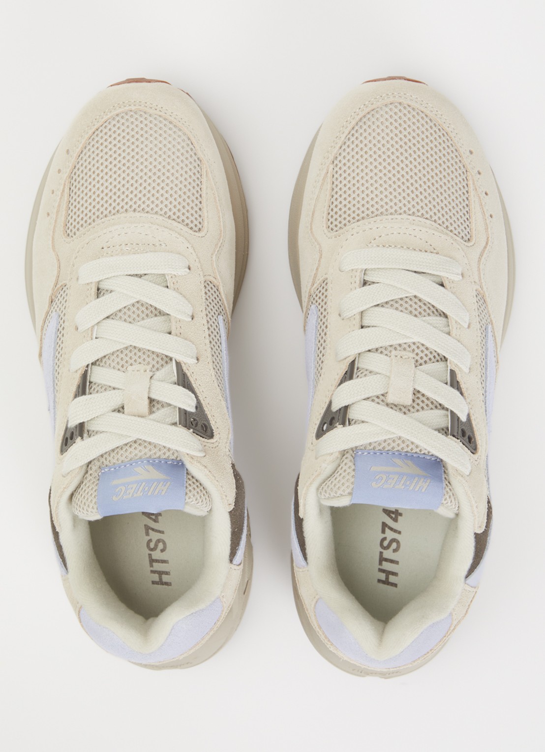 Hi-Tec HTS Shadow RGS sneaker van mesh met suède details - detail 3 beige