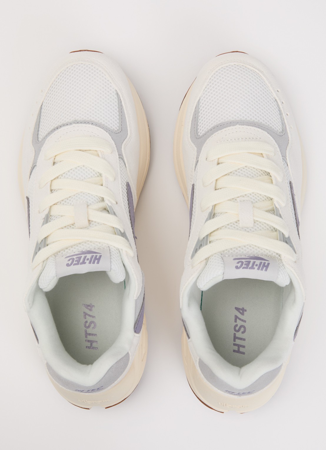 Hi-Tec HTS Shadow RGS sneaker van suède met details van mesh - detail 3 paars