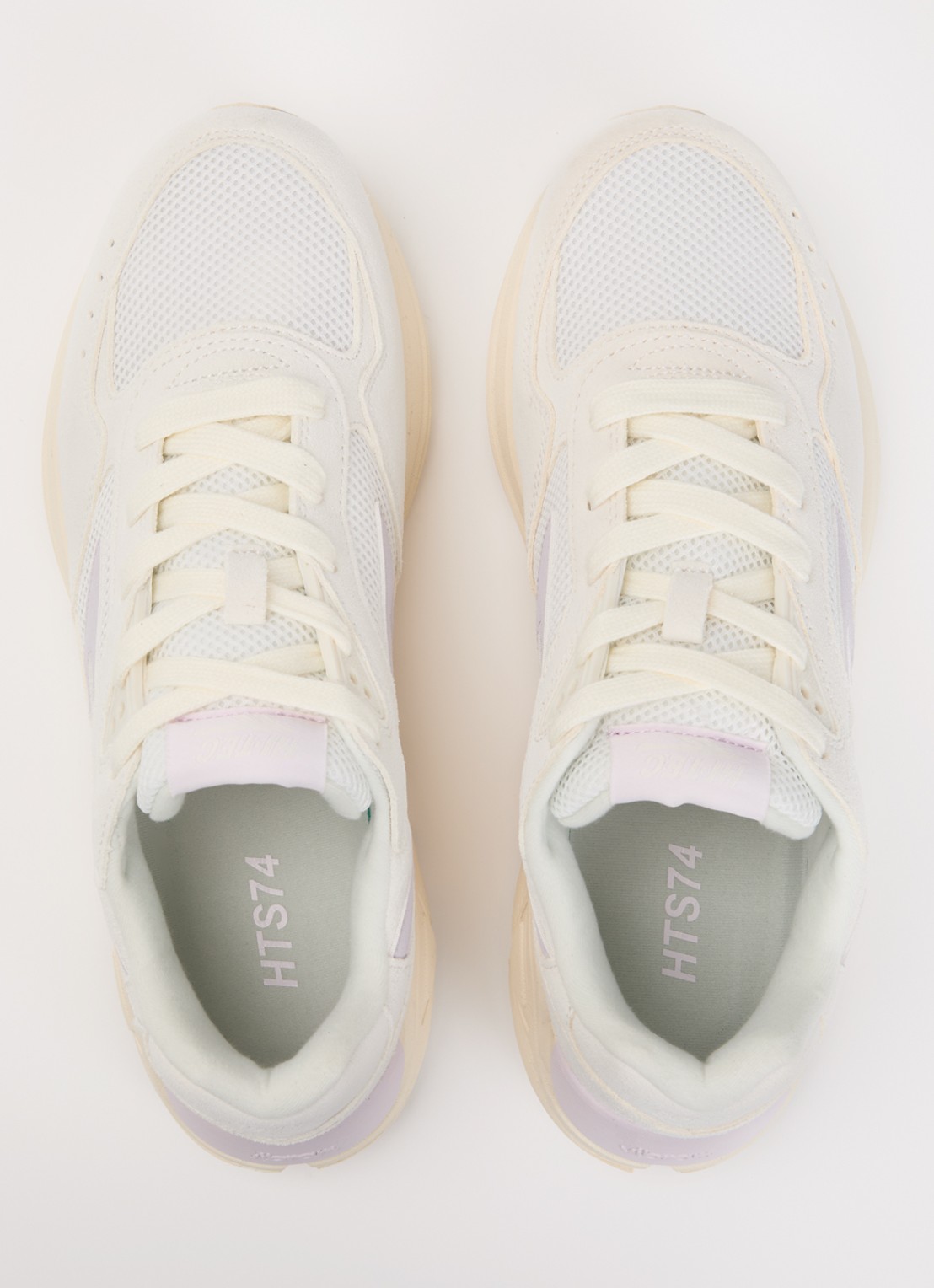 Hi-Tec HTS Shadow RGS sneaker van suède met details van mesh - detail 5 lila