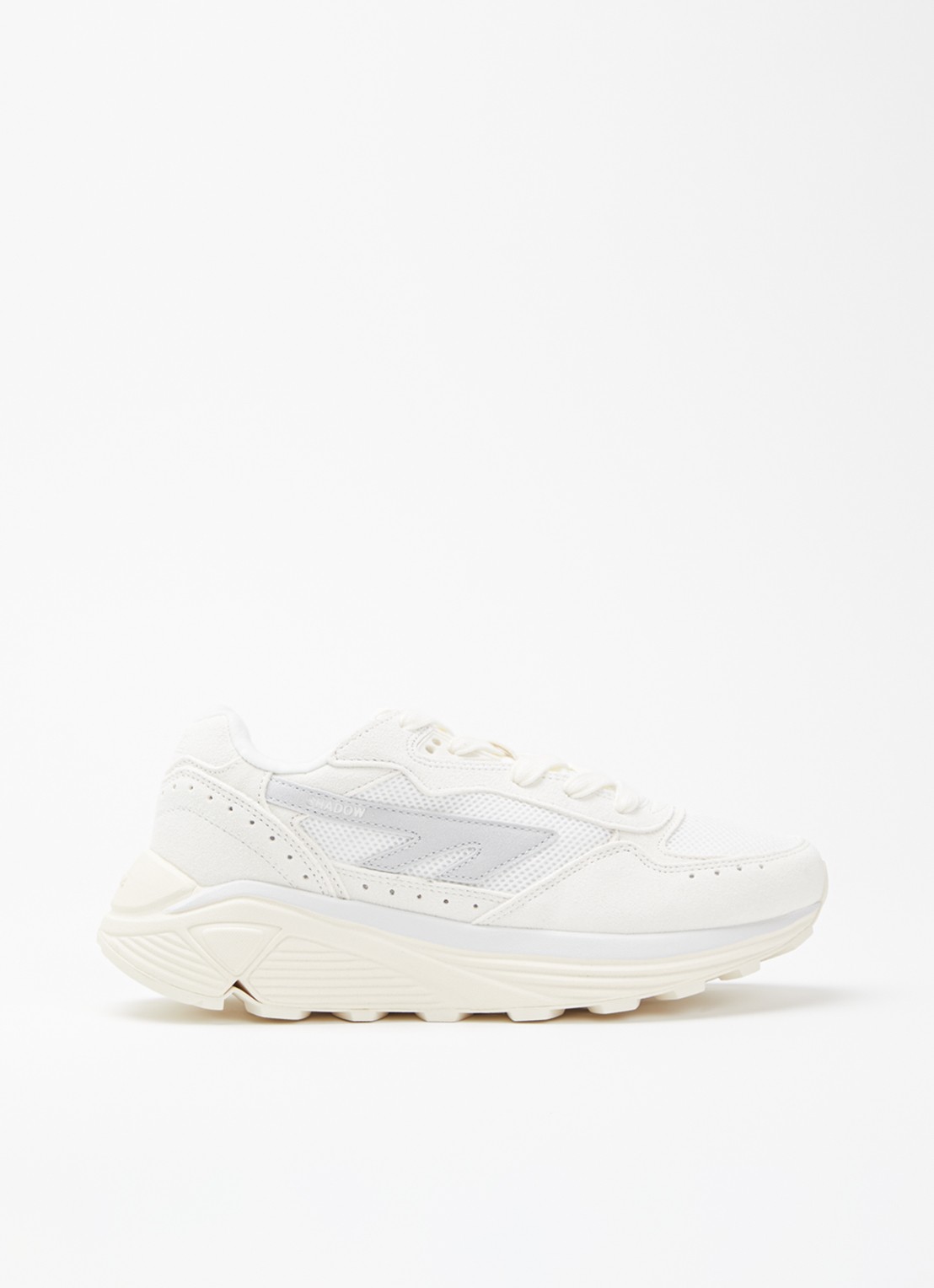 Hi-Tec HTS Shadow RGS sneaker van suède met details van mesh - voorkant 5 lichtblauw