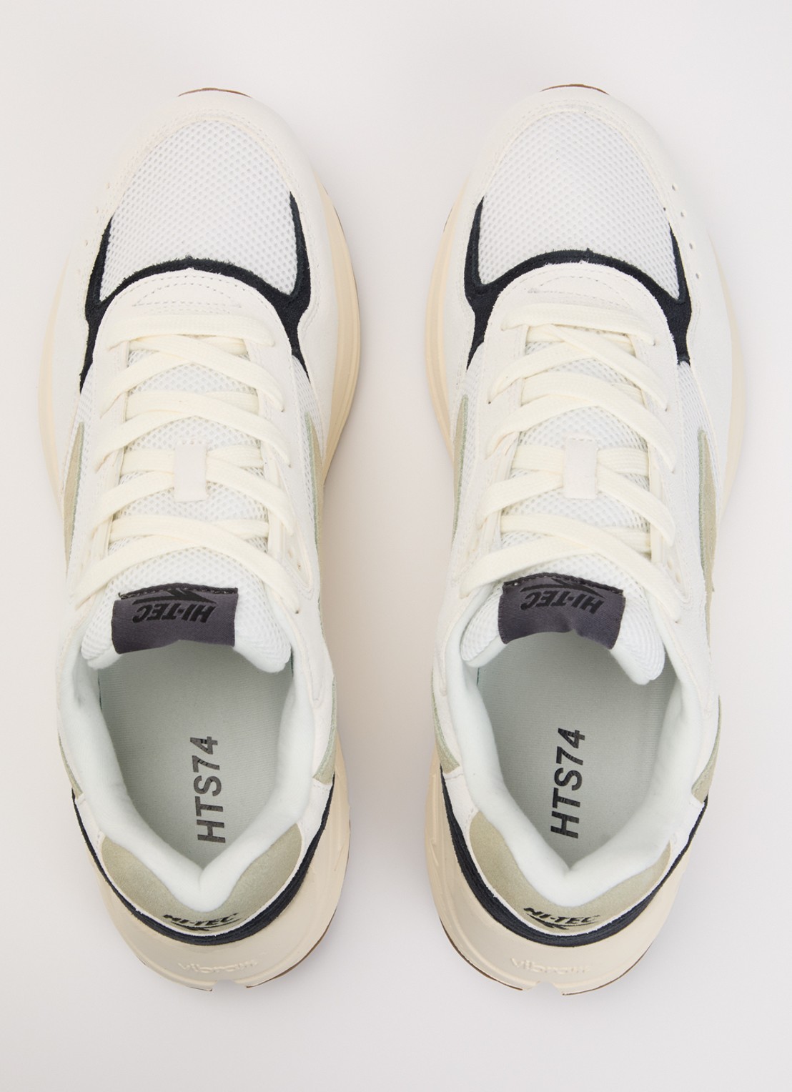 Hi-Tec HTS Shadow RGS sneaker van suède met details van mesh - detail 3 zwart