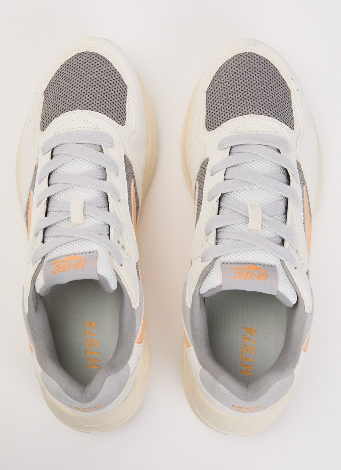Hi-Tec HTS Shadow RGS sneaker van suède met details van mesh - detail 4 orange