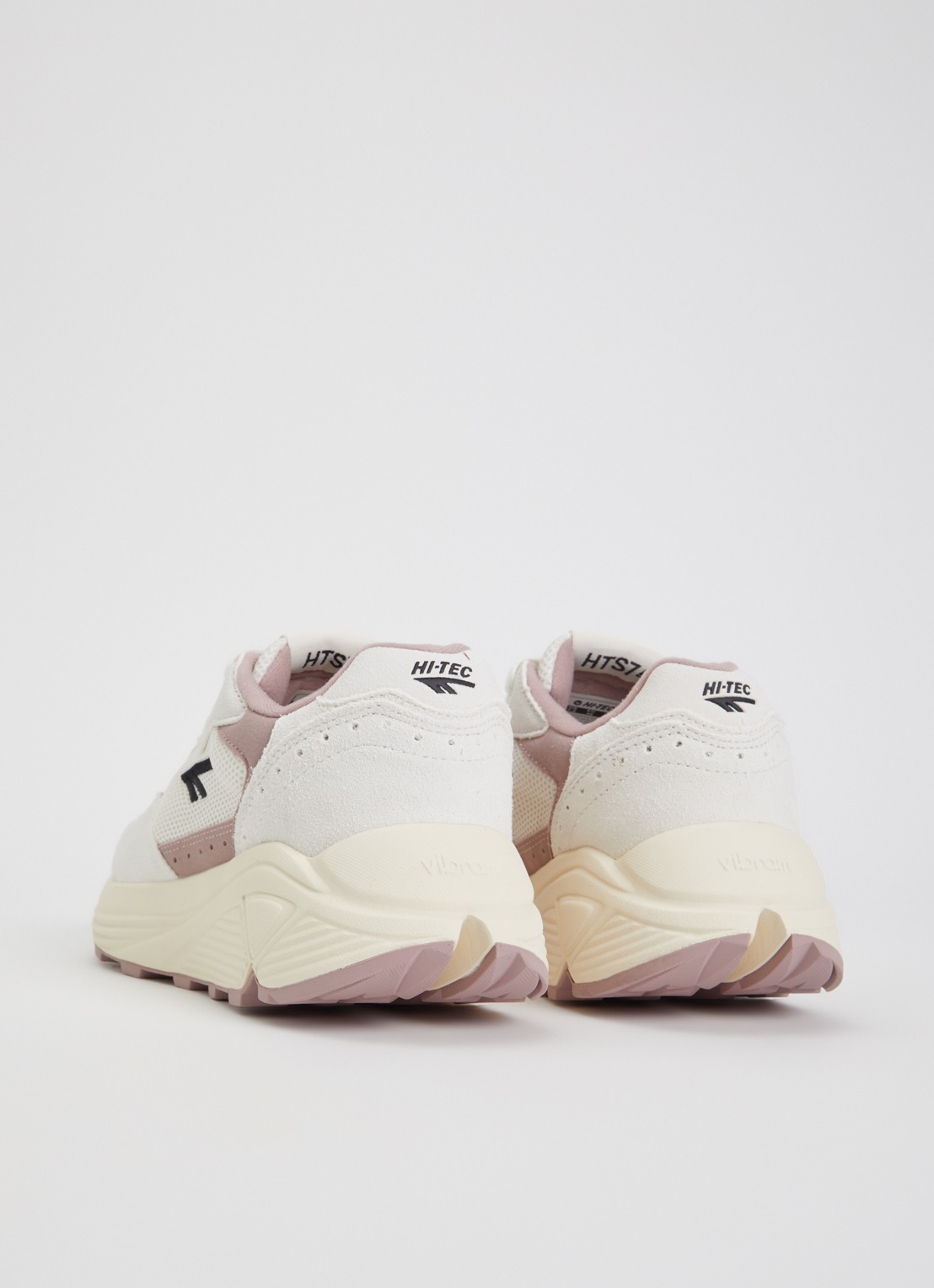 Hi-Tec HTS Shadow RGS sneaker van suède met mesh details - achterkant 5 ivoor
