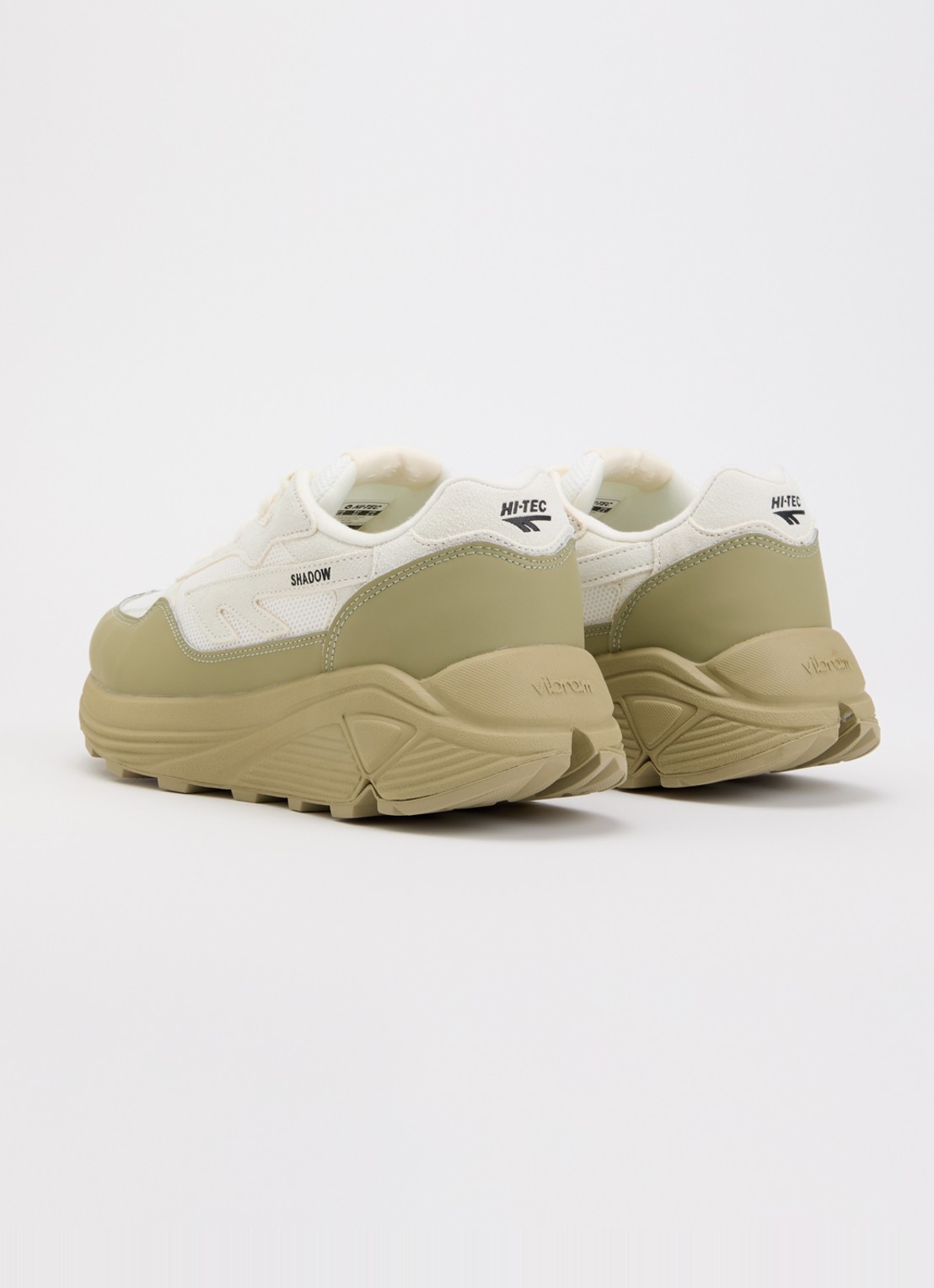Hi-Tec Hts Shadow sneakers van leer - achterkant 2 groen