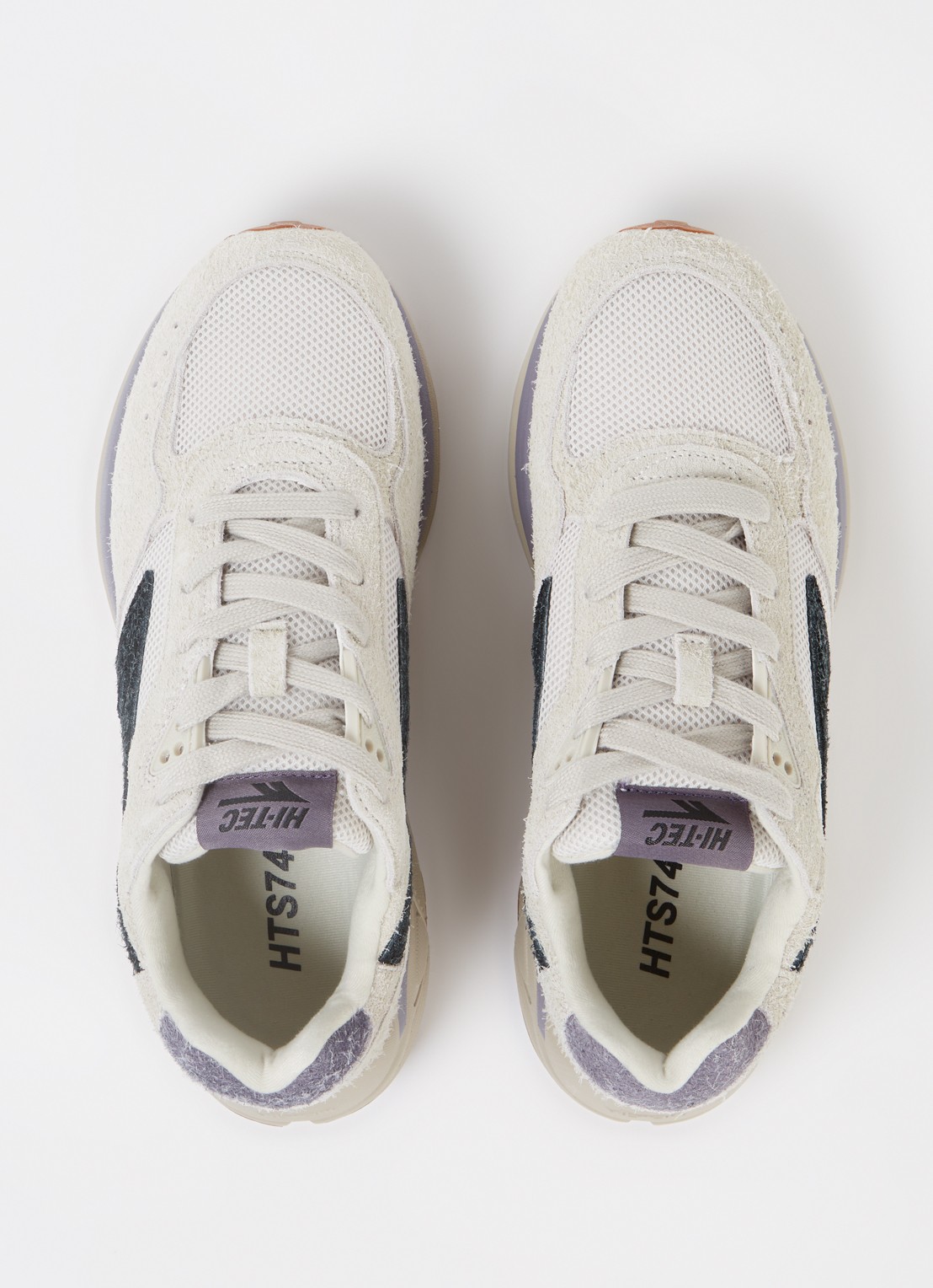 Hi-Tec Shadow sneaker met suède details - detail 5 donkerbeige