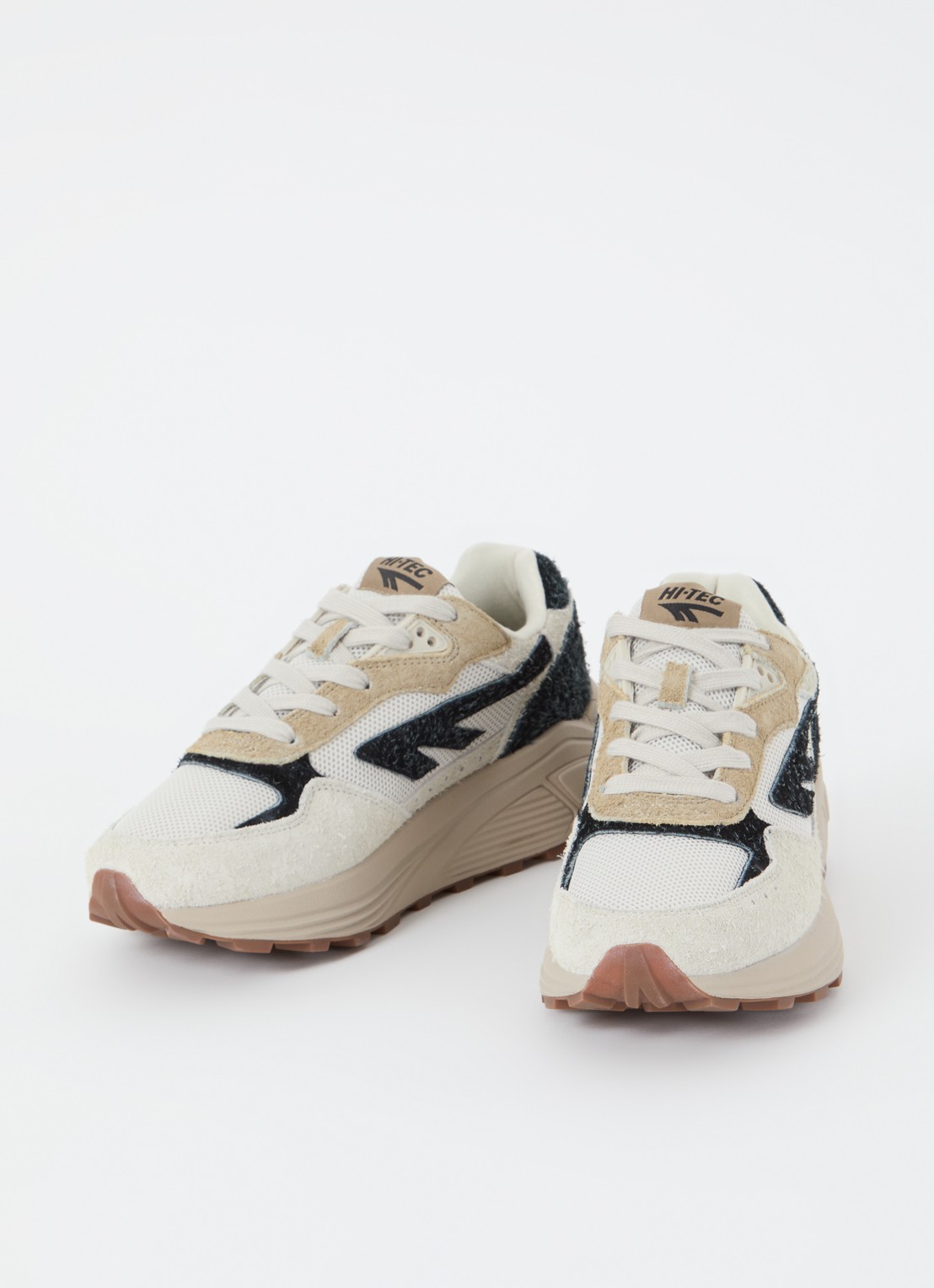 Hi-Tec Shadow sneaker met suède details - detail 2 antraciet