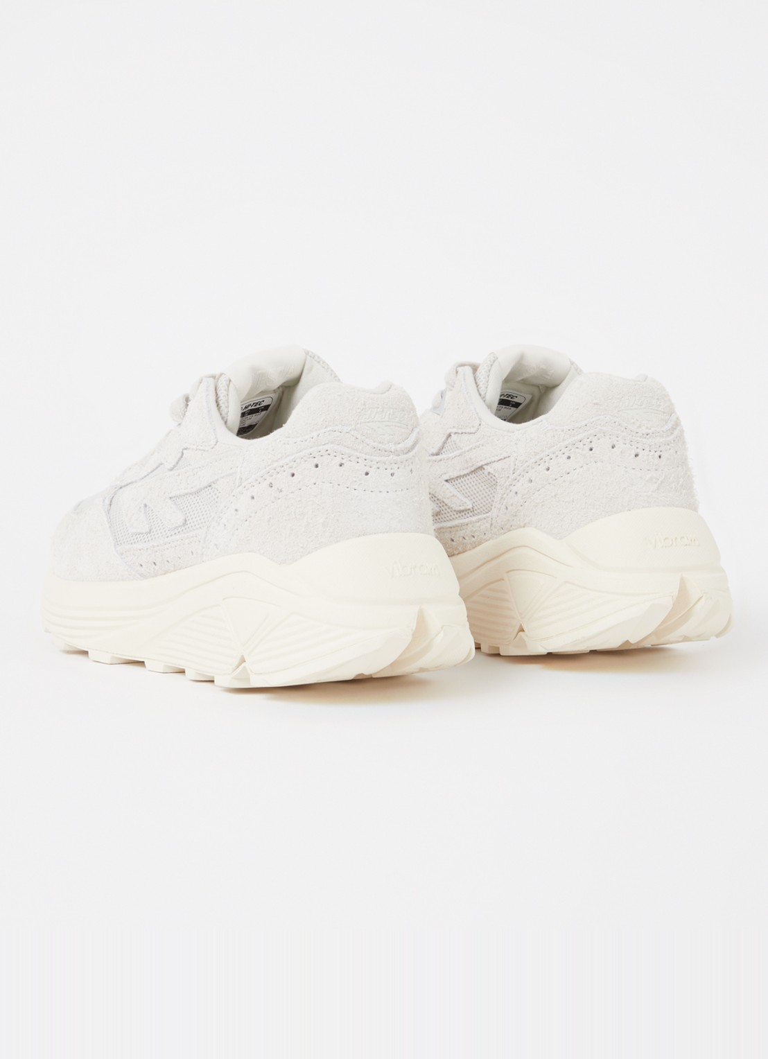 Hi-Tec Shadow sneaker met suède details - achterkant lichtgrijs