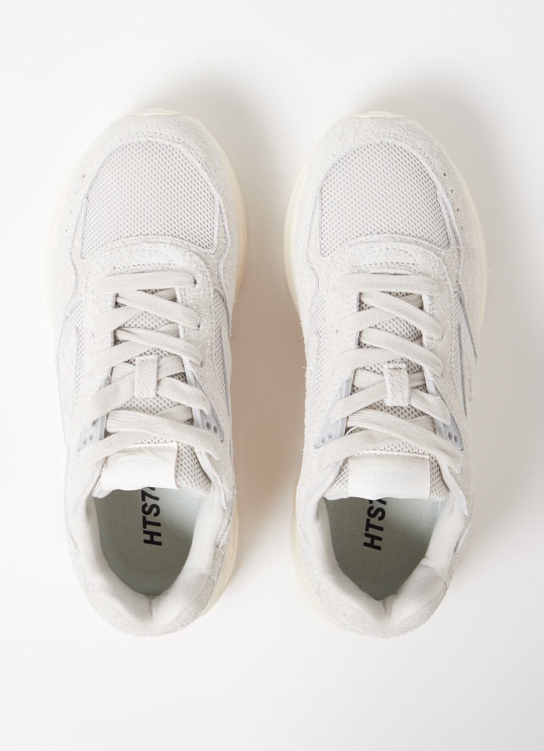 Hi-Tec Shadow sneaker met suède details - detail 5 lichtgrijs