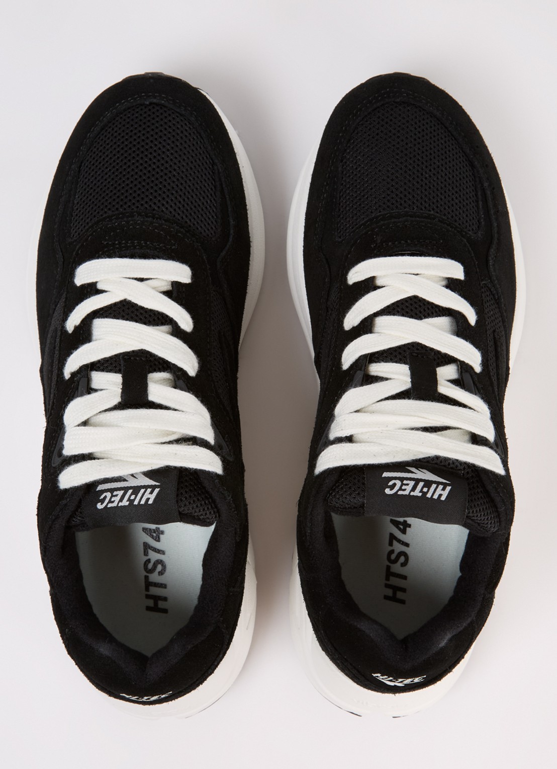 Hi-Tec Shadow sneaker met suède details - detail 2 zwart