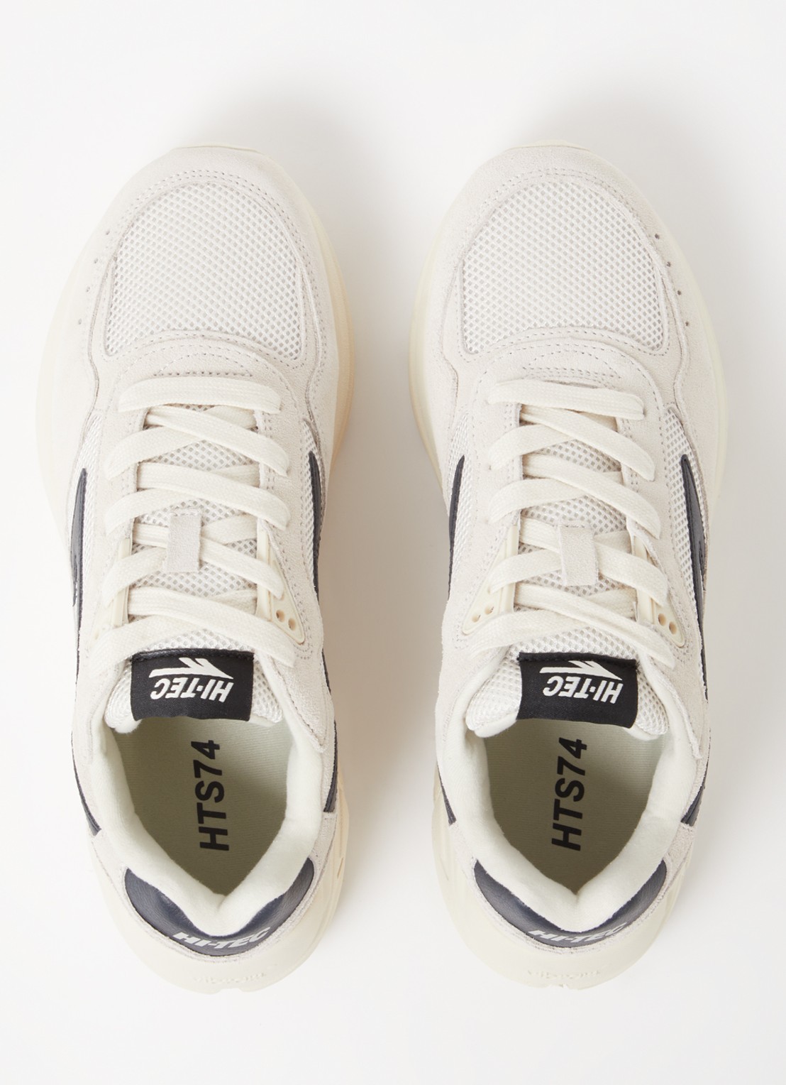 Hi-Tec Shadow sneaker met suède details - detail 2 gebroken wit