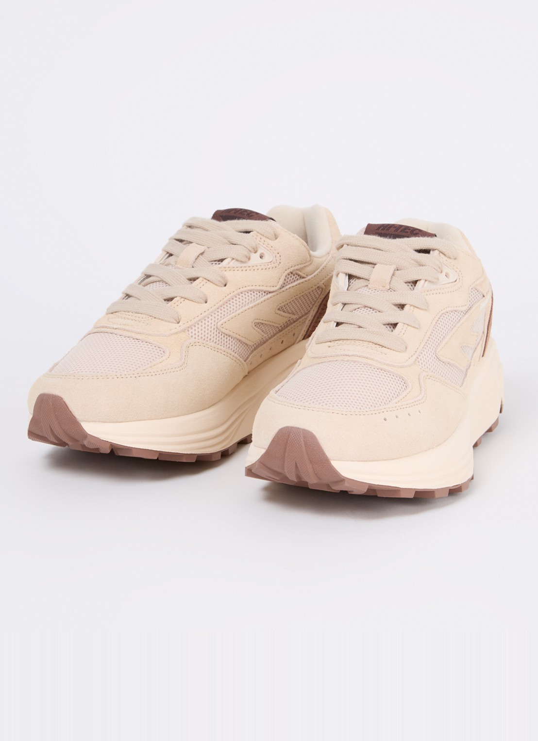 Hi-Tec Shadow sneaker met suède details - detail 4 beige