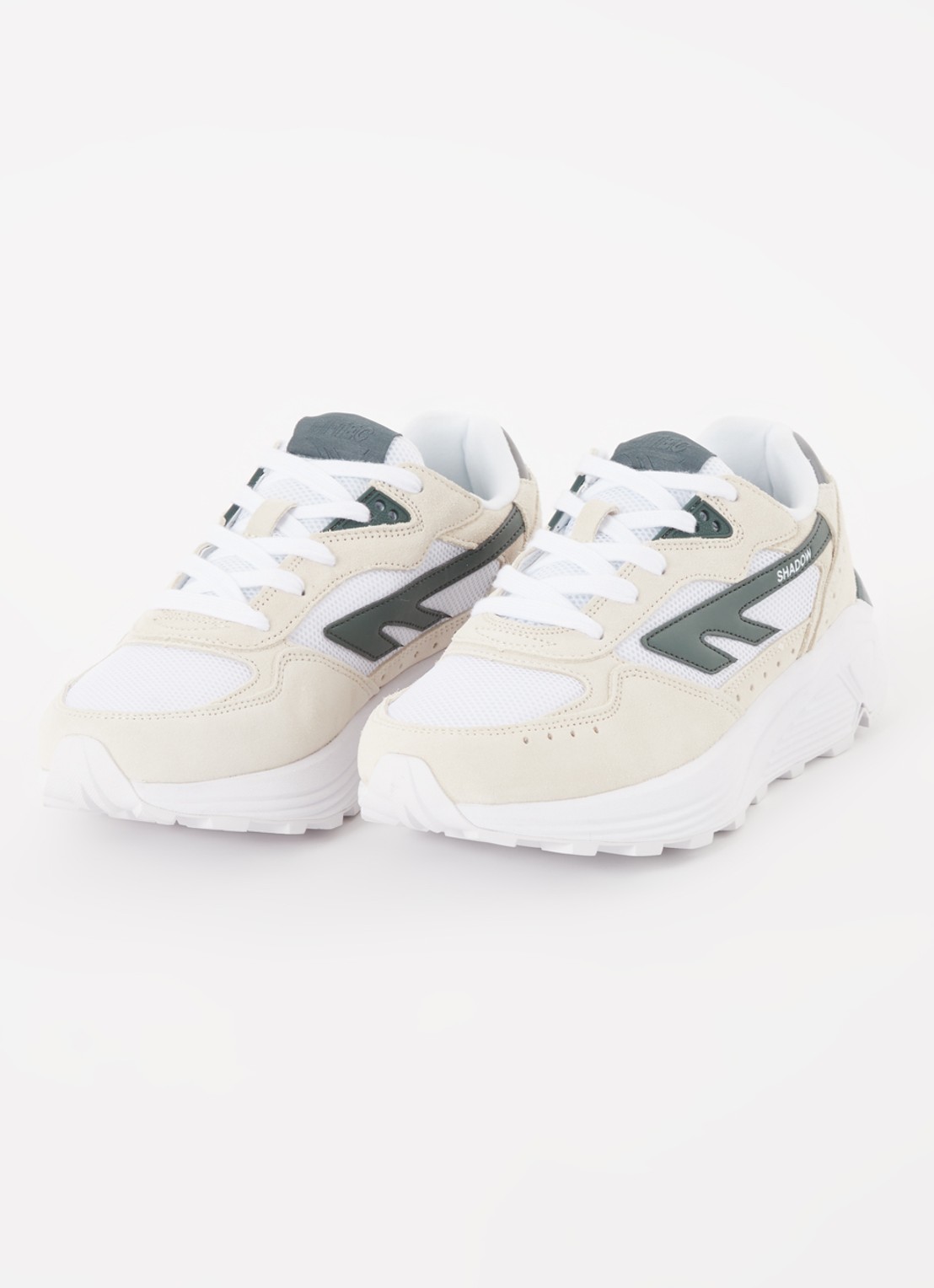 Hi-Tec Shadow sneaker met suède details - detail 3 groen
