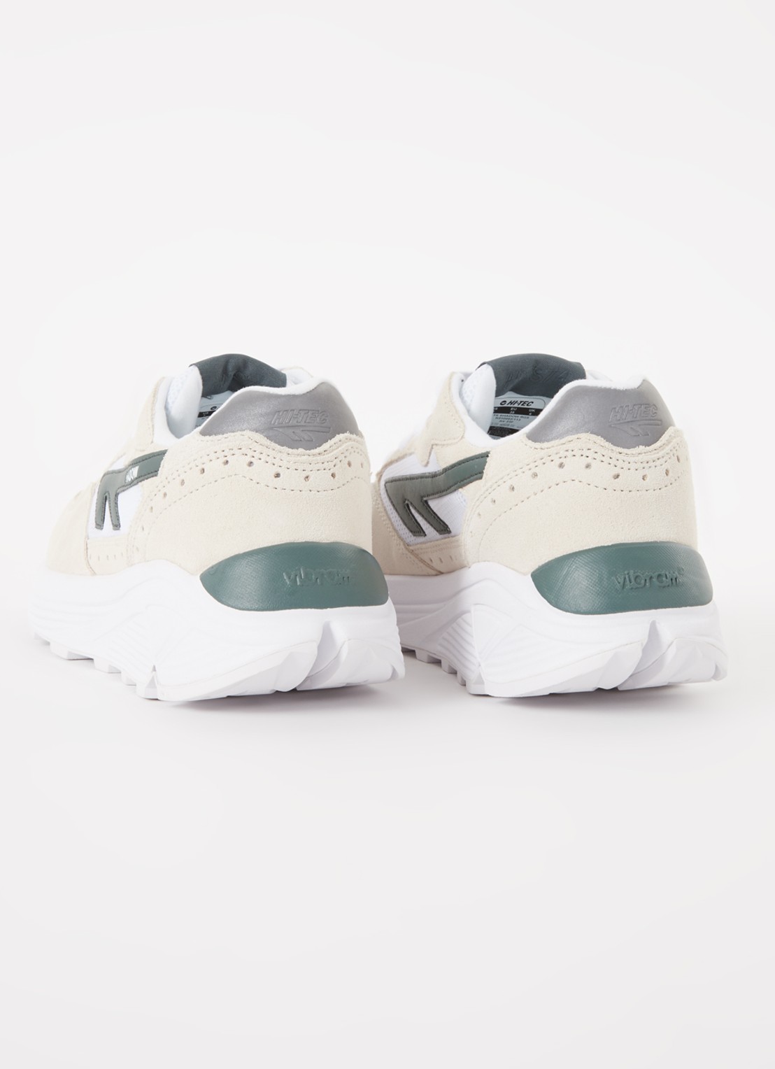 Hi-Tec Shadow sneaker met suède details - detail 4 groen