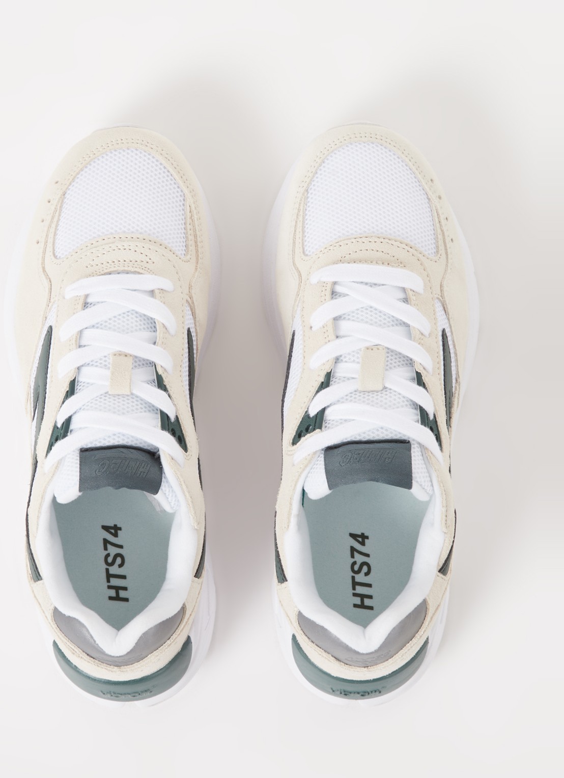 Hi-Tec Shadow sneaker met suède details - detail 5 groen