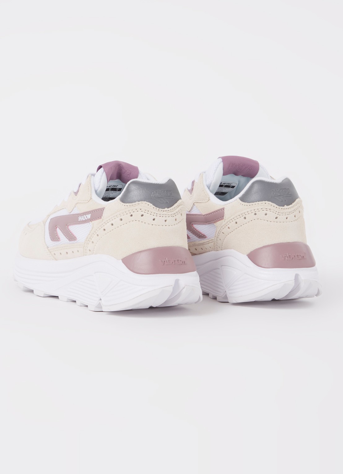 Hi-Tec Shadow sneaker met suède details - detail 3 oudroze