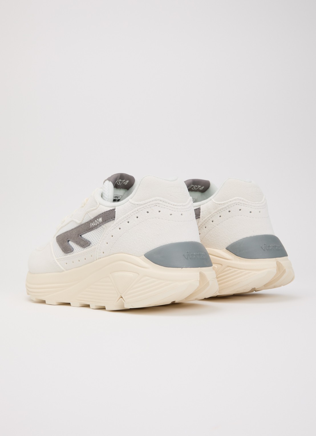 Hi-Tec Sneaker van suède met logo - achterkant 5 grijs