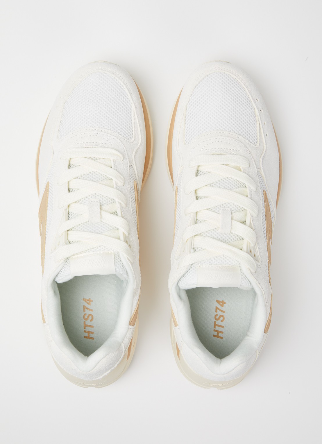 Hi-Tec Sneaker van suède met logo - detail 2 hazelnootbruin