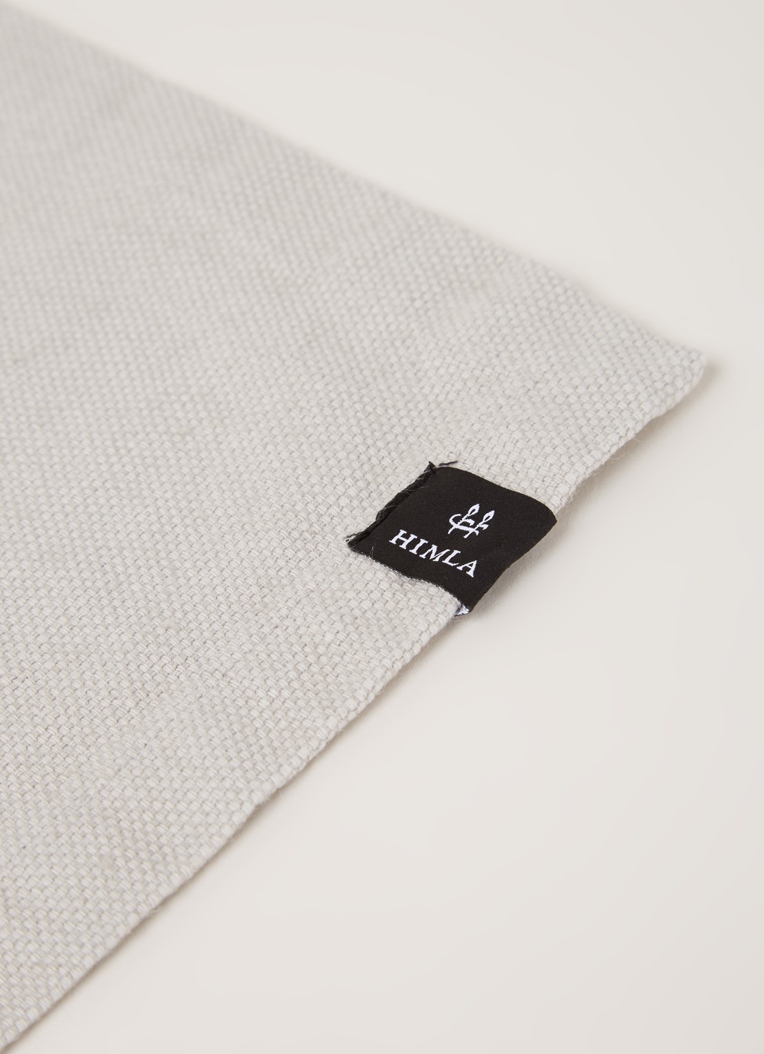 Himla Weekday placemat 37 x 50 cm - detail 3 lichtgrijs