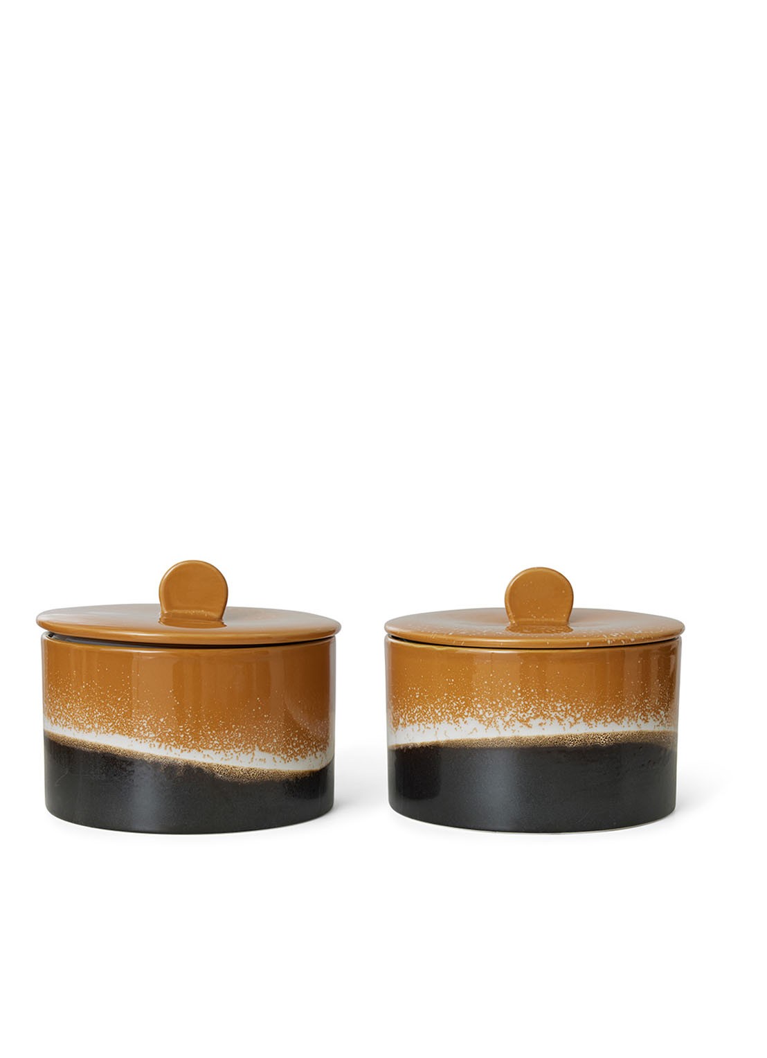 HKliving 70's Fire Cookie Jar voorraadpot  165 cl - detail 5 multicolor