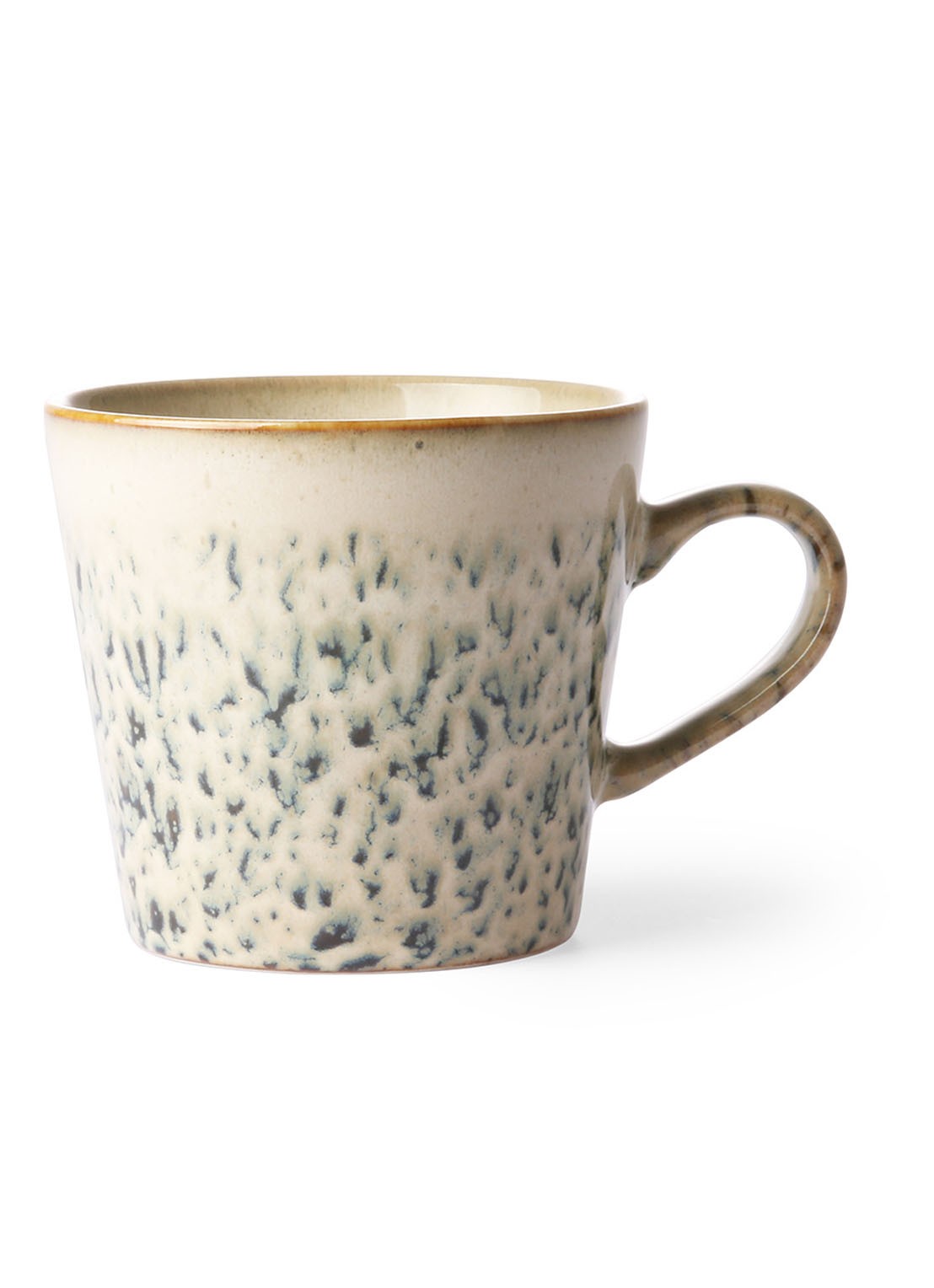 HKliving 70's Hail cappuccinokopje 30 cl - voorkant lichtgroen