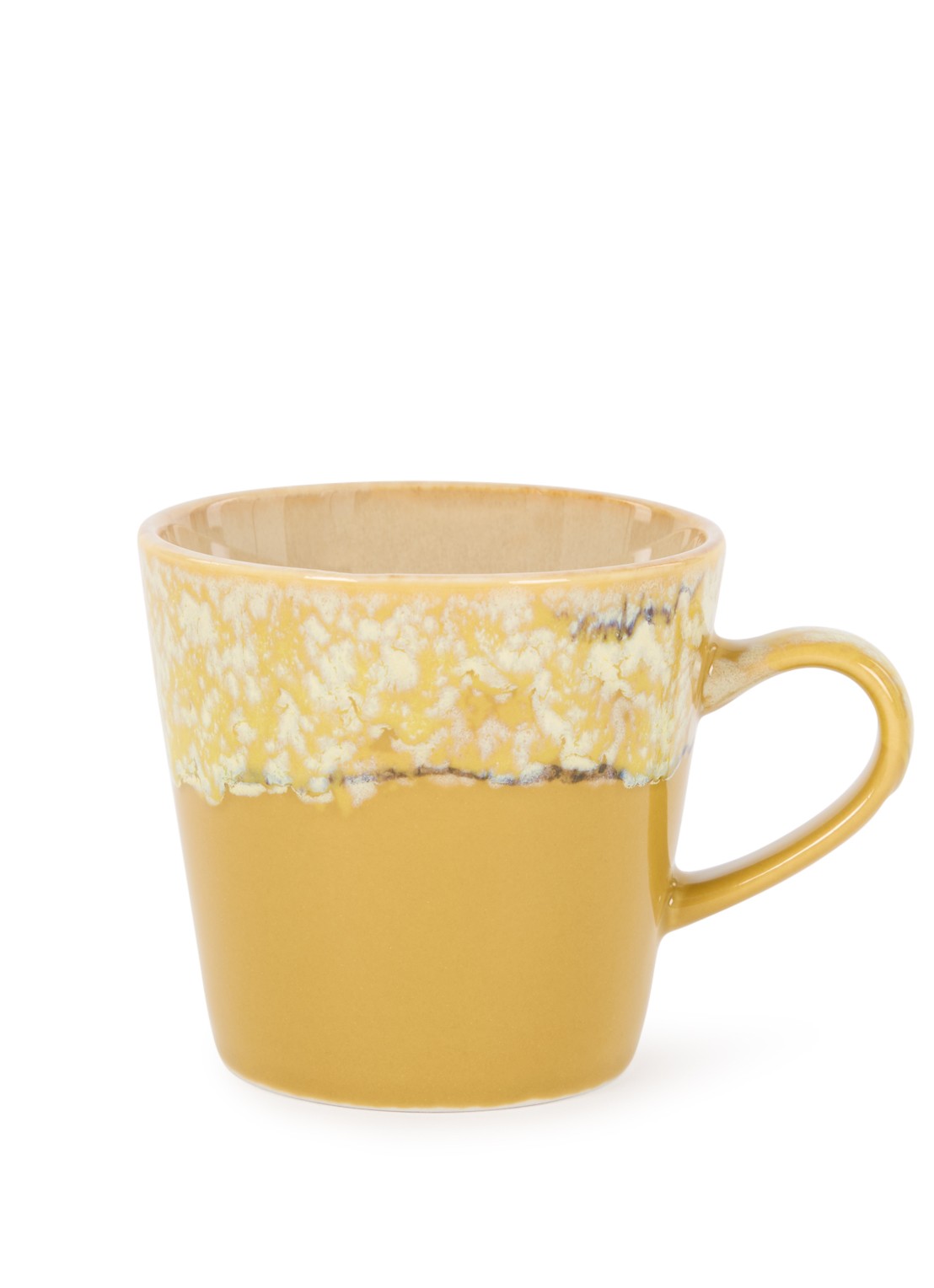 HKliving 70's koffiekopje 26 cl - voorkant multicolor