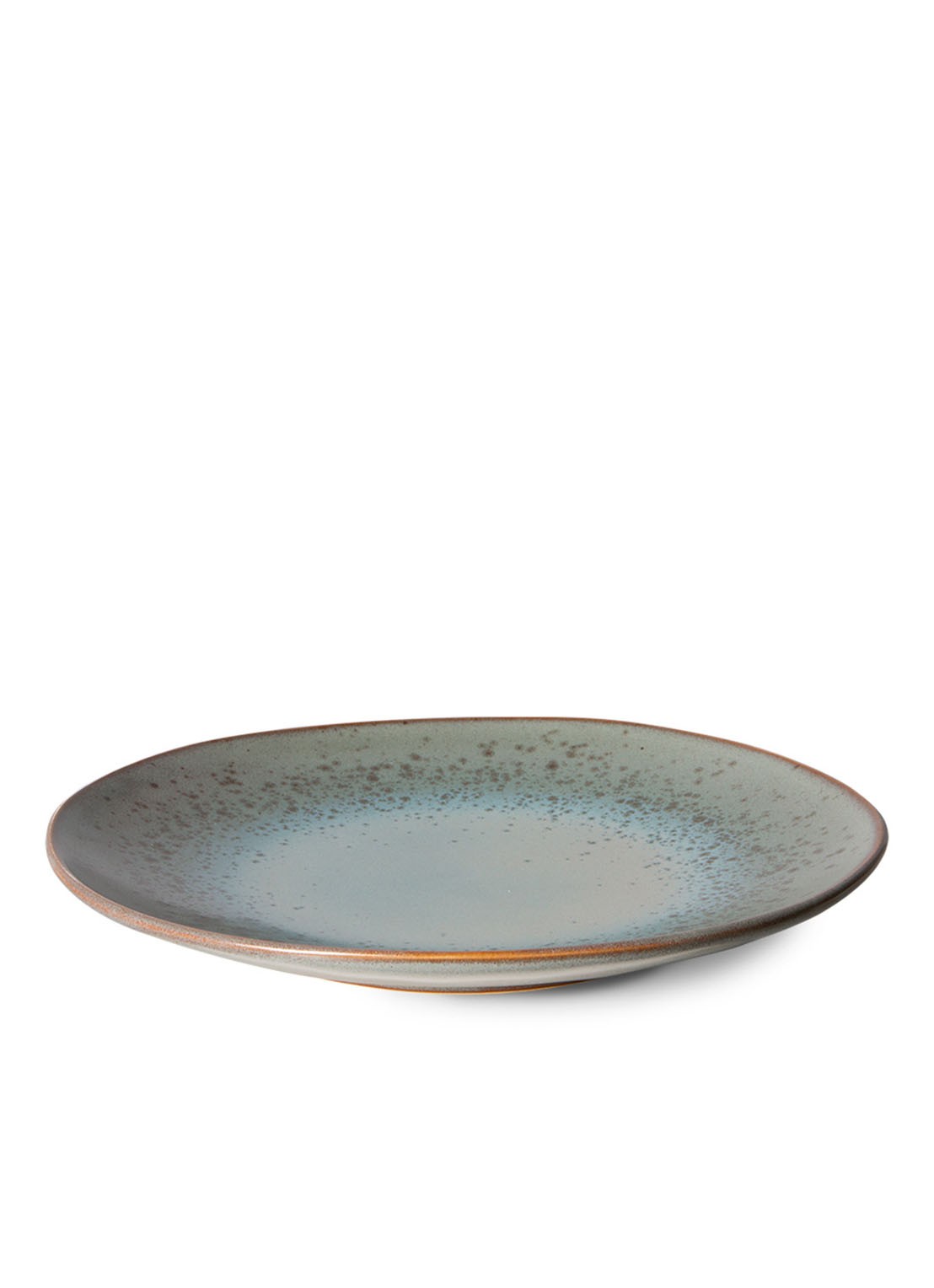 HKliving 70's Mineral dinerbord 29 cm set van 2 - detail 3 grijs