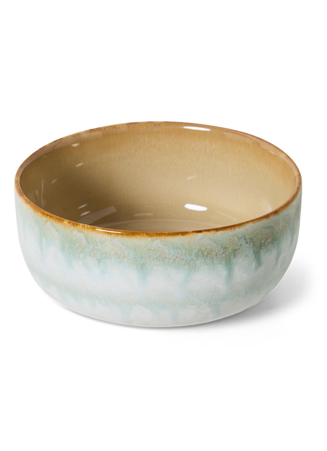 HKliving 70's Petal kom 12,5 cm - detail 3 lindegroen