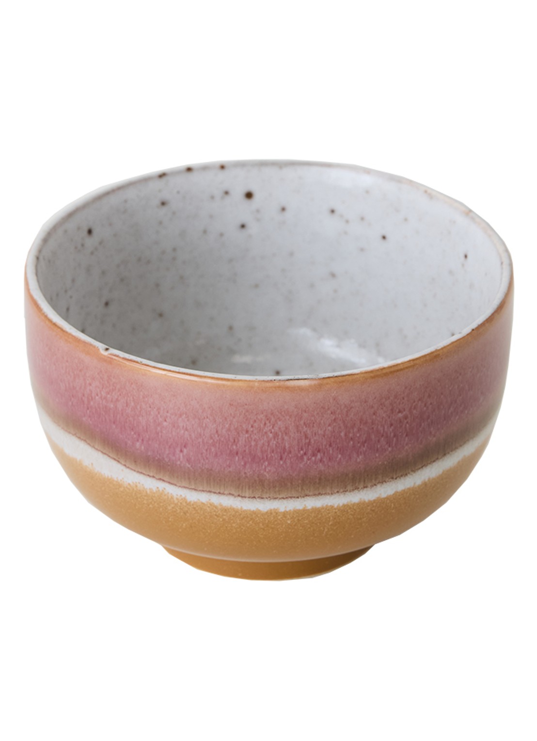 HKliving 70's Prairie kom 13,5 cm - voorkant 2 oudroze