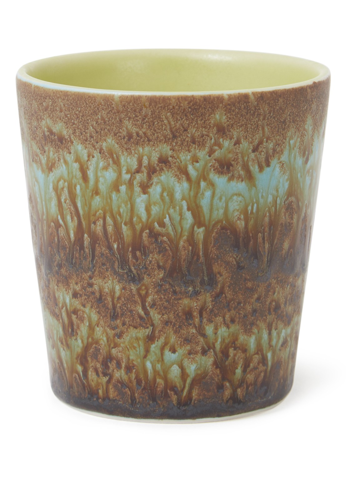 HKliving 70's Tidal koffiekopje 23 cl - voorkant multicolor