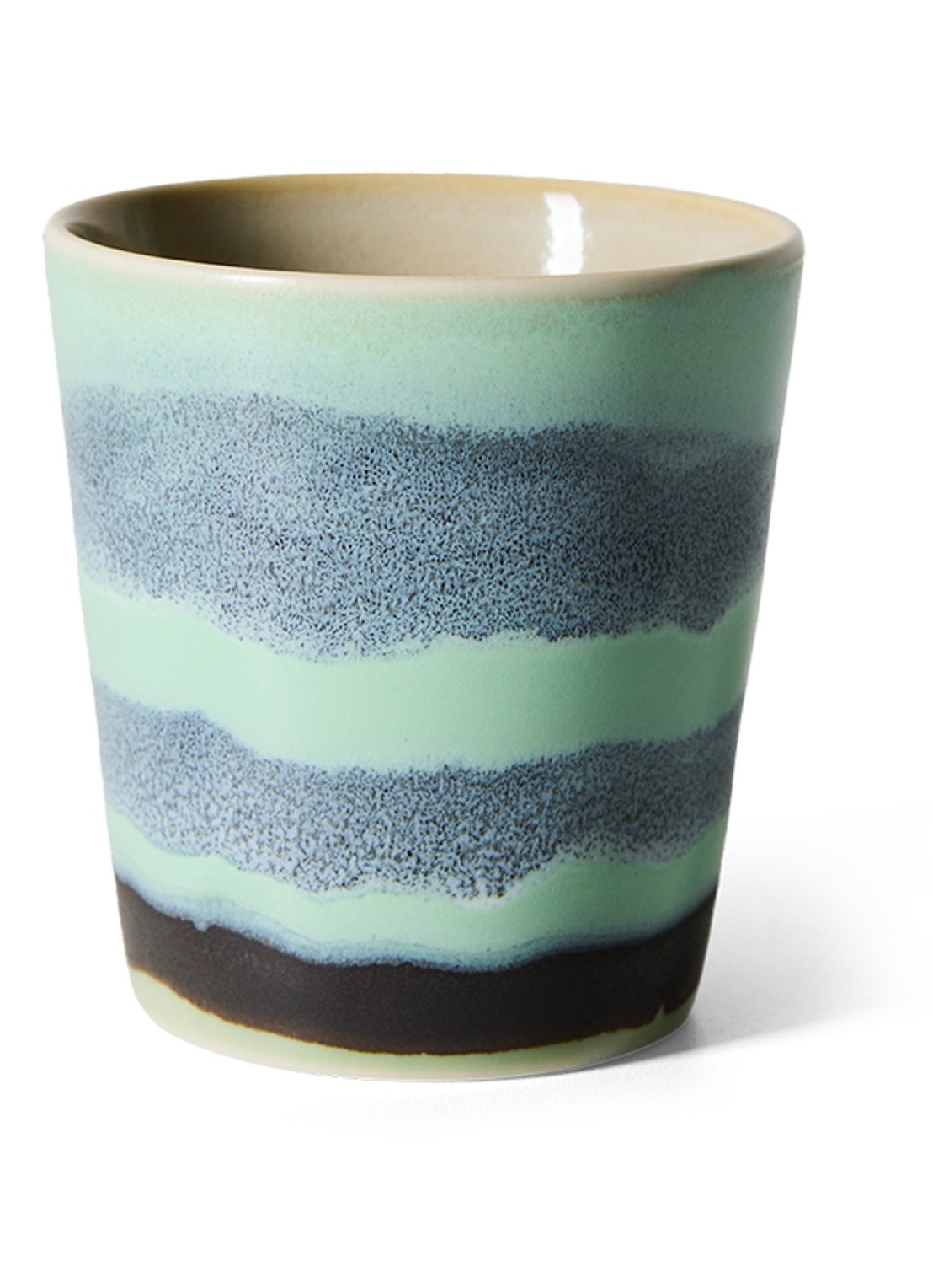 HKliving 70s Ceramics mok - voorkant 4 multicolor